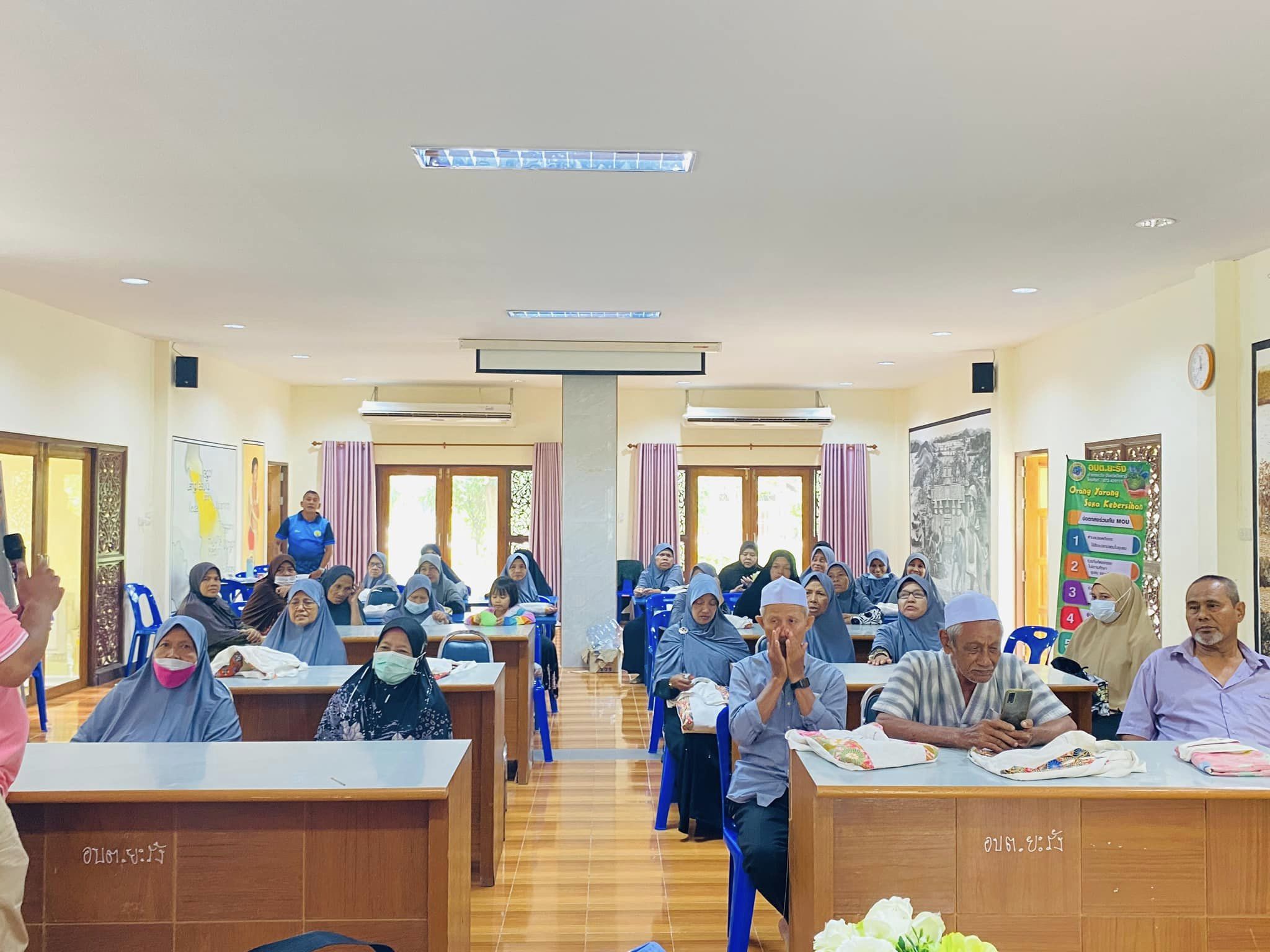 โรงเรียนผู้สูงอายุตำบลยะรัง รุ่นที่2) สัปดาห์ที่ 2