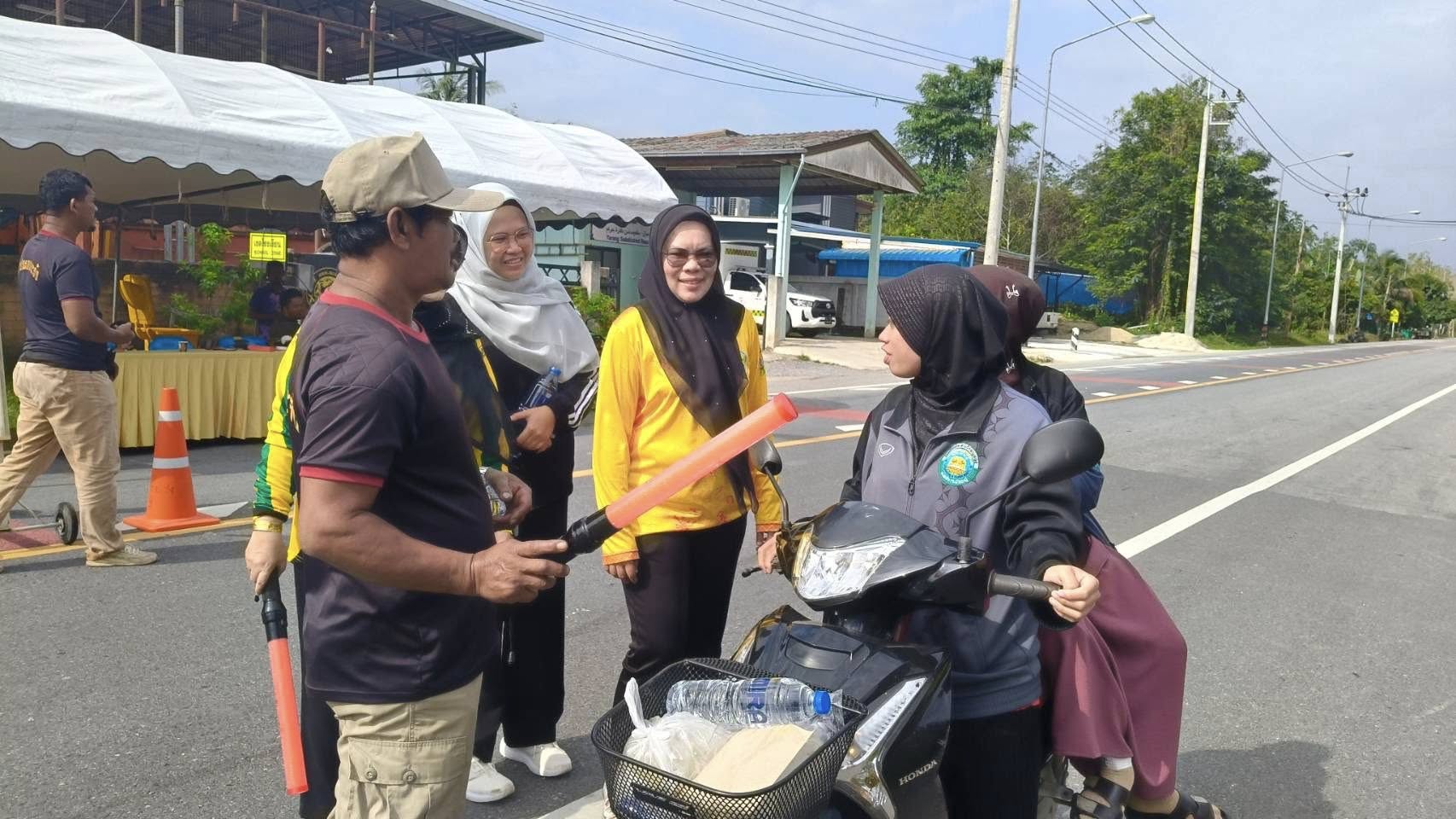 องค์การบริหารส่วนตำบลยะรัง เปิดศูนย์ปฏิบัติการป้องกันและลดอุบัติเหตุทางถนน ช่วงเทศกาลปีใหม่ 2569